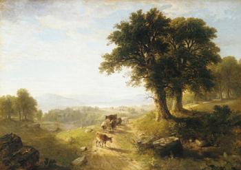 艾斯 佈朗 杜蘭德 River Scene 艾斯 佈朗 杜蘭德 River Scene